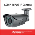 1.0MP HD IP Poe Waterproof IR Bullet Network CCTV Security Camera